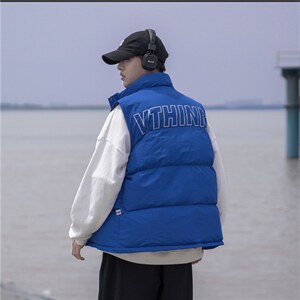 高品质  cityboy冬季宽松大码棉马甲背心外套 A017 3002 P85图片