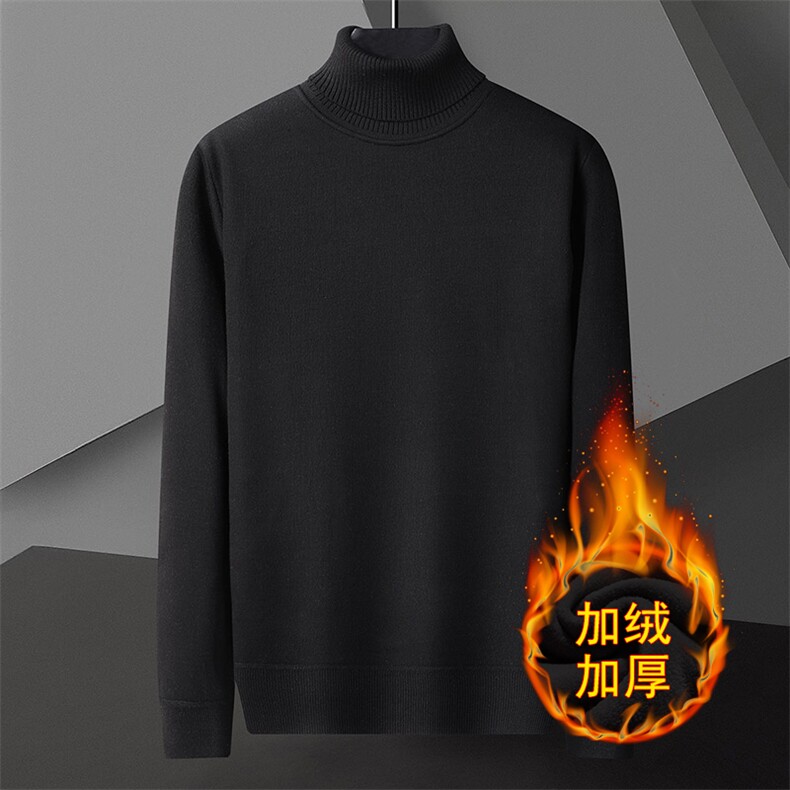 M222-P29秋冬加绒加厚保暖毛衣,男装针织衫/毛衣,星座1215-1