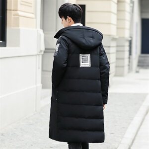 2020电商B247冬季新款中长款舒适保暖抗寒外穿羽绒服MY12-P290图片