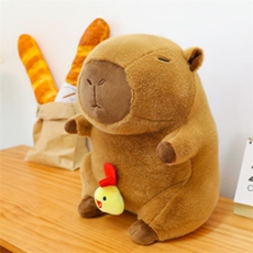 小鸡水豚可爱精品毛绒玩具（貂绒）