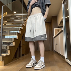 短裤男夏季新款港风宽松五分裤DK509-P35，男装牛仔裤，星座214-3