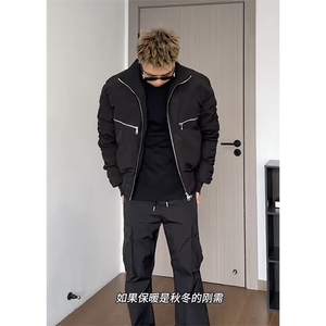网图 BOMBER弯道廓形棉服短款棉衣DY2478-P110  夹克DY2476-P90图片