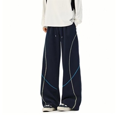 运动裤2025夏季宽松直筒休闲裤青少年卫裤1014-1-KZ109-P49，男装休闲裤，星座1014-1