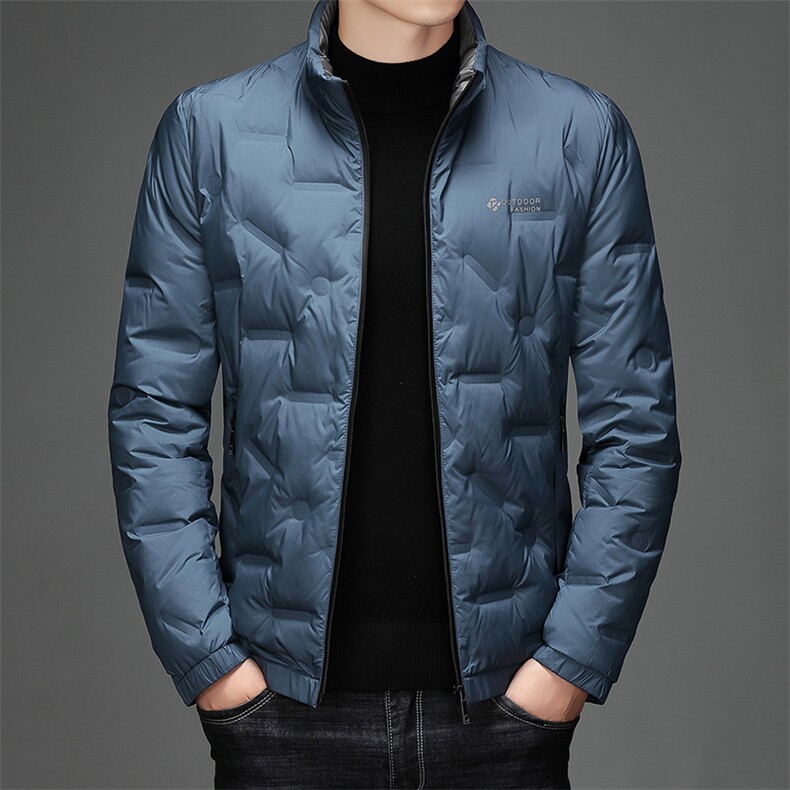 2023冬季中年男羽绒服男冬季休闲爸爸冬装外套上衣BJY08226-P220，男装羽绒服，电商B212（原钱塘6029）
