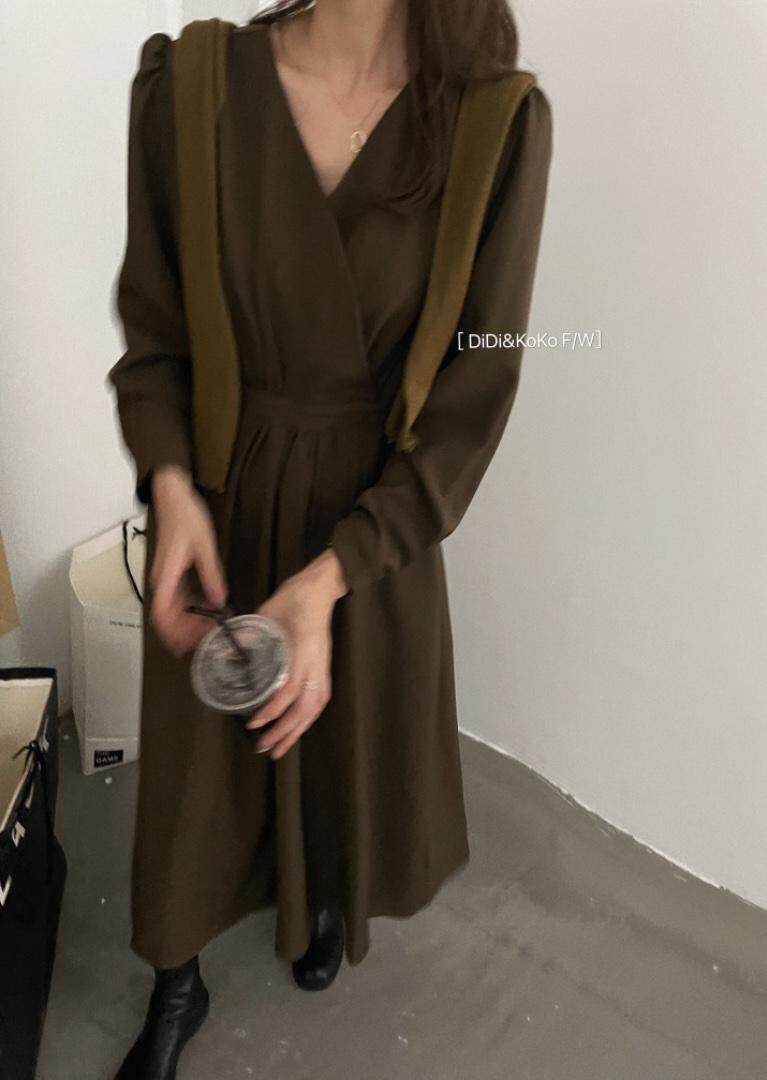 秋冬新款连衣裙，女装连衣裙，DIDI&KOKO