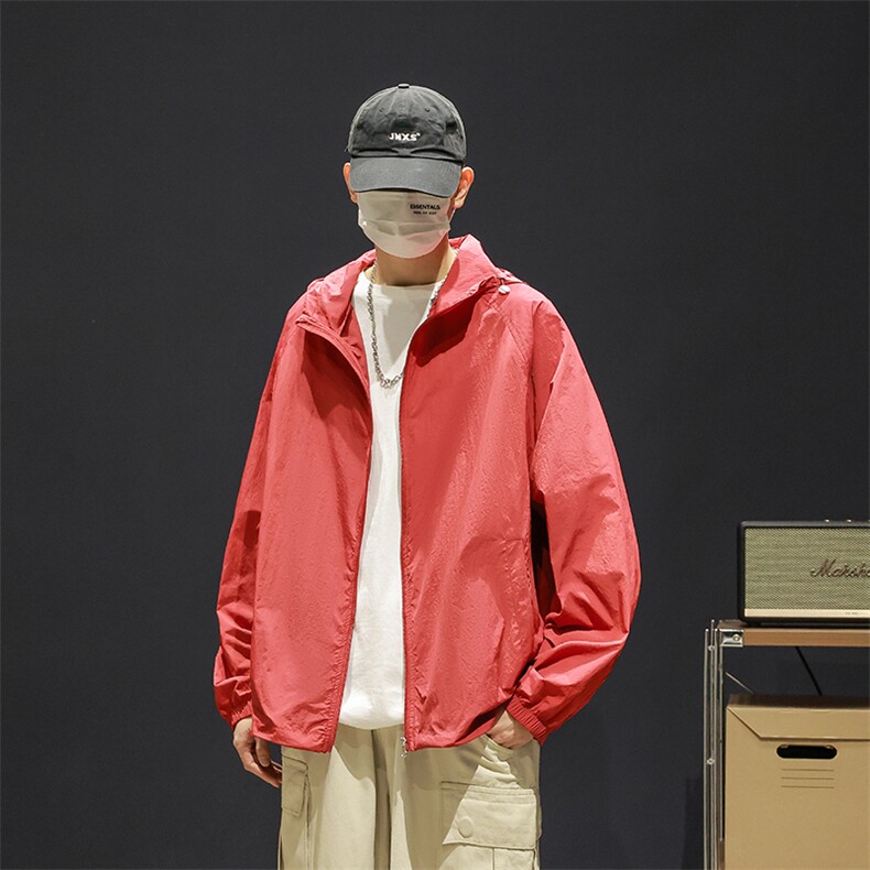 防晒衣男夏季薄款UPF50+防紫外线皮肤衣男宽松钓鱼防晒服2360-P35,男装防晒衣,星座1403A