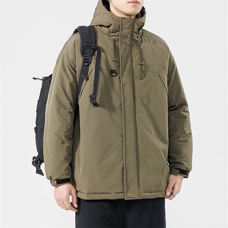 冬季新品保暖连帽棉衣休闲潮流青少年百搭棉服外套MY9083-P100,男装棉衣,电商A128