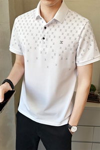 新款男士翻领短袖Polo衫时尚百搭休闲上衣T恤潮PL9008-P65图片