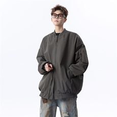 XZ809A/XS21/特P65/控10825春美式复古飞行夹克潮棒球服，男装夹克，星座809A(原222-1)