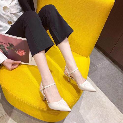 2021夏季新款时尚百搭细跟时装鞋，其它，她他麦