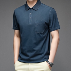 纯棉T恤短袖男2023夏季潮流半袖POLO衫上衣服NX8907-P55，男装Polo衫，星座1105-3