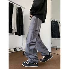 美式工装裤男大口袋机能风伞兵冲锋裤休闲裤1001-1-K4520-P42，男装工装外套，星座1001-1