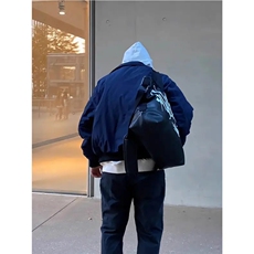 春季新款港风日系复古潮流宽松翻领夹克外套男XZ213-CP90-P60，男装夹克，星座213