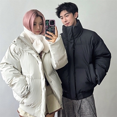 防水高级感棉服青少年短款保暖上衣男女同款5D3063-TP70不，男装棉衣，电商A102