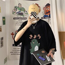 Q11037-P30春夏季七分袖t恤男大码五分袖男短袖中袖，男装T恤，电商A040