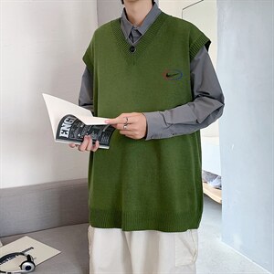 马甲男2024秋冬新款休闲时尚韩版潮青少年坎肩A161-2-MJ2211-P45,男装背心/马甲,电商A161-2