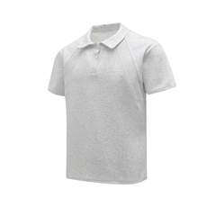 夏季新款港风日系拼接设计感两粒扣POLO衫男XZ213-TX08-P35控58，男装Polo衫，星座213