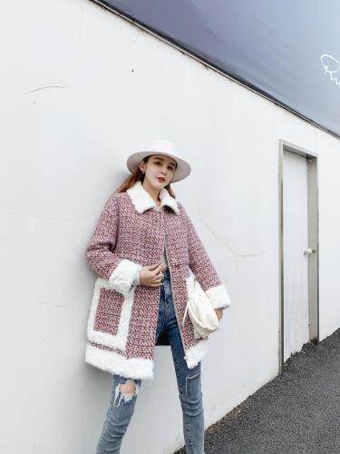 冬季新款小香风羽绒服外套，女装羽绒服，CL.chuling