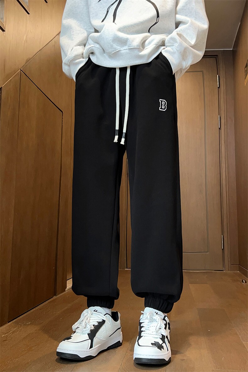 供抖音高品质现货主推休闲裤男束脚裤子416B-1-KL750-特P45限78,男装休闲裤,星座416B-1