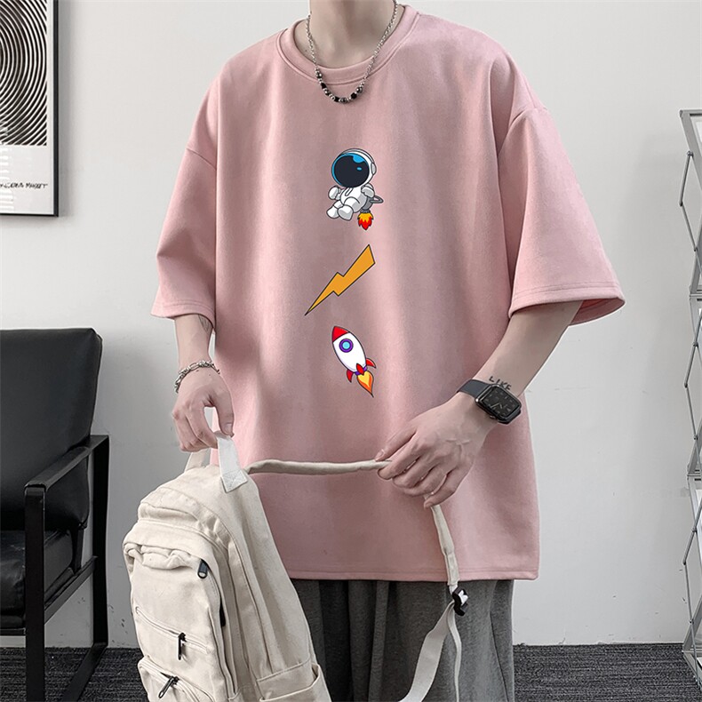 麂皮绒短袖t恤男大码半袖男JD82165-P25,男装T恤,电商A040