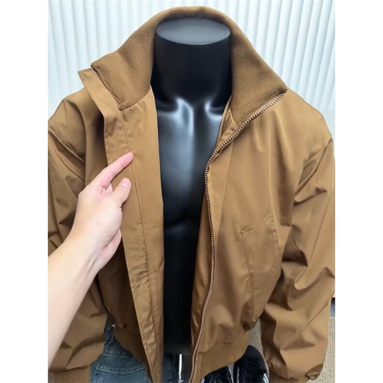 W10600-P53网图现货美式飞行夹克高级感外套棒球服,男装夹克,星座1608