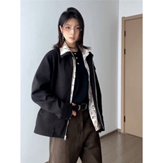 网图+老钱风雅感花里布cleanfit假两件夹克外套W1320/特P70，男装夹克，电商B350
