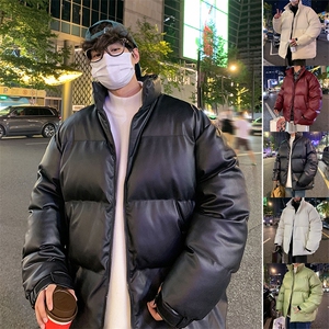 皮棉衣D3126-TP80控118多色加厚防风防水冬季保暖港风皮外套男