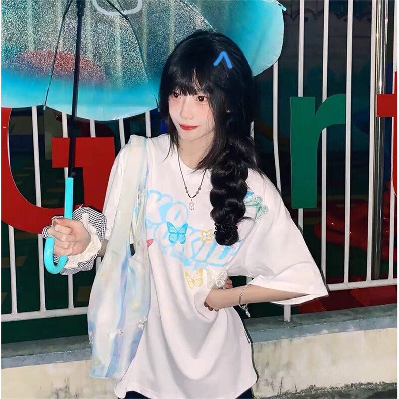 万针全刺绣工艺抖音得物高品质260克重磅纯棉双纱美式高街短袖T恤图片