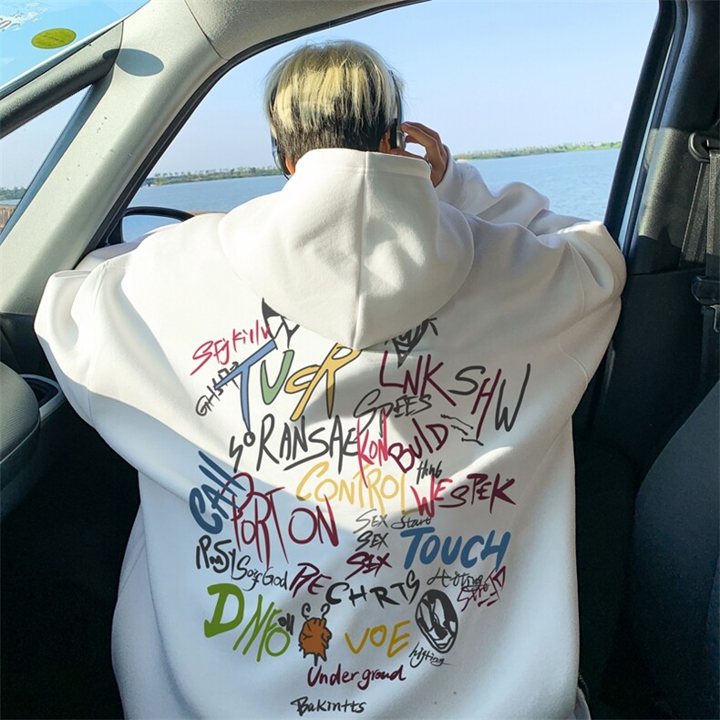 直播460克超厚潮牌重磅纯色连帽卫衣力推男XZ517A-2-WY8842-P68,男装卫衣,星座517A-2