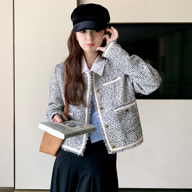 2023早秋小香新款【现货】082-3696-P135K188,女装短外套,浙宝192（原082）