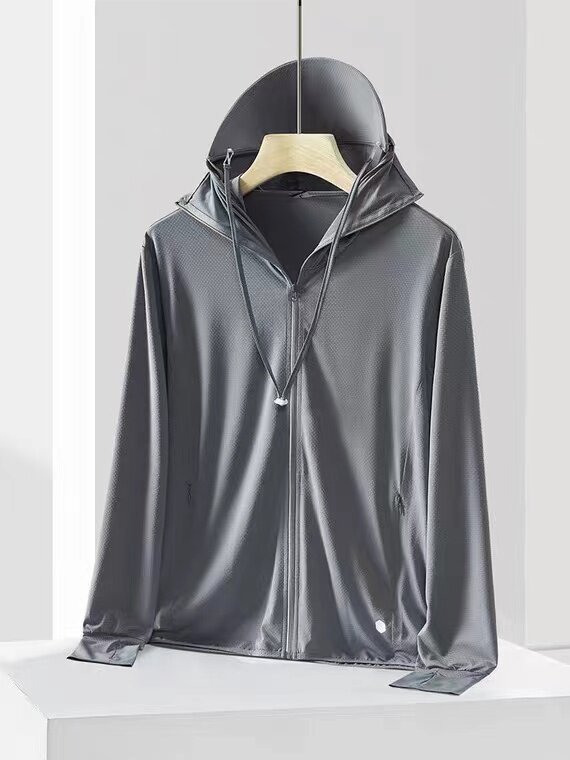 冰丝防晒衣男女皮肤衣防紫外线透气薄款男防晒服F109J39P55,男装防晒衣,星座1602（原101B）