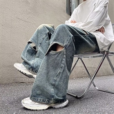 美式牛仔裤男款秋季长裤潮A2007P50，男装牛仔裤，星座1116-2