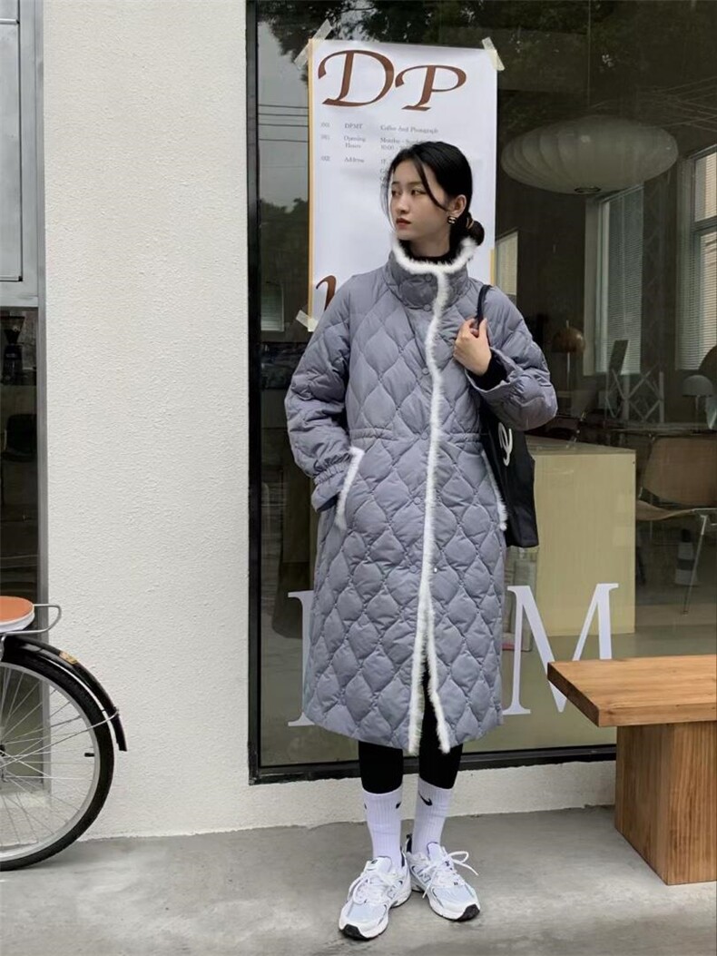 长款旗袍羽绒，女装婚纱/旗袍/礼服，里奈(1F)