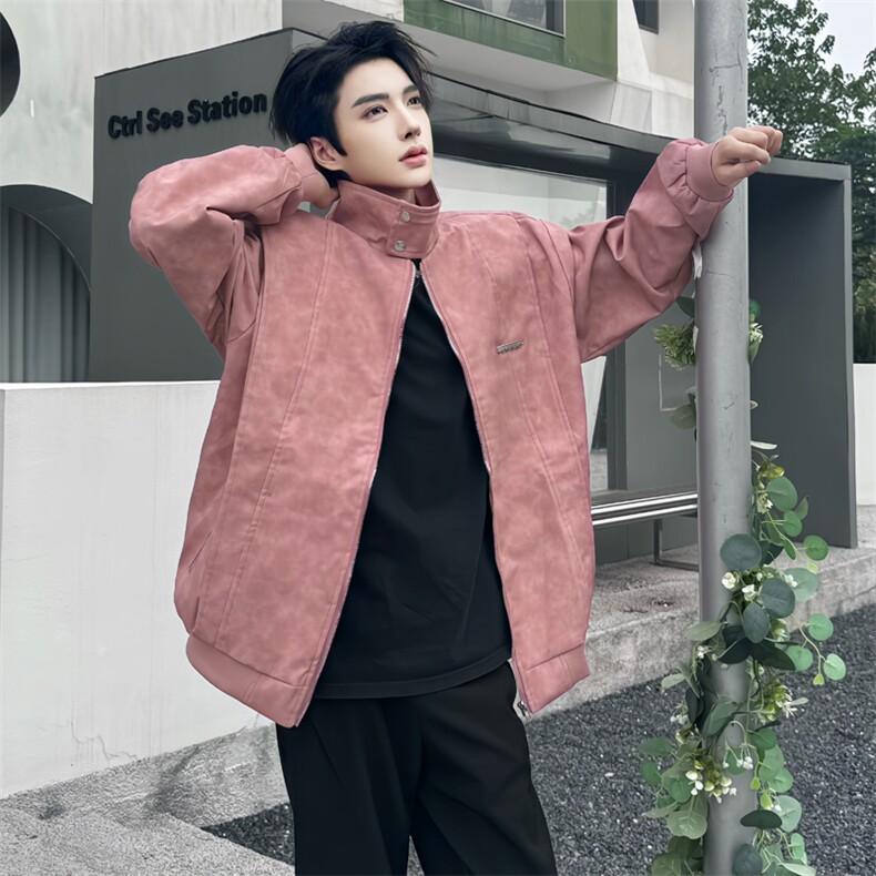 (图）春秋款cleanfit夹克机车服美式外套2815-P75,男装夹克,星座910-5