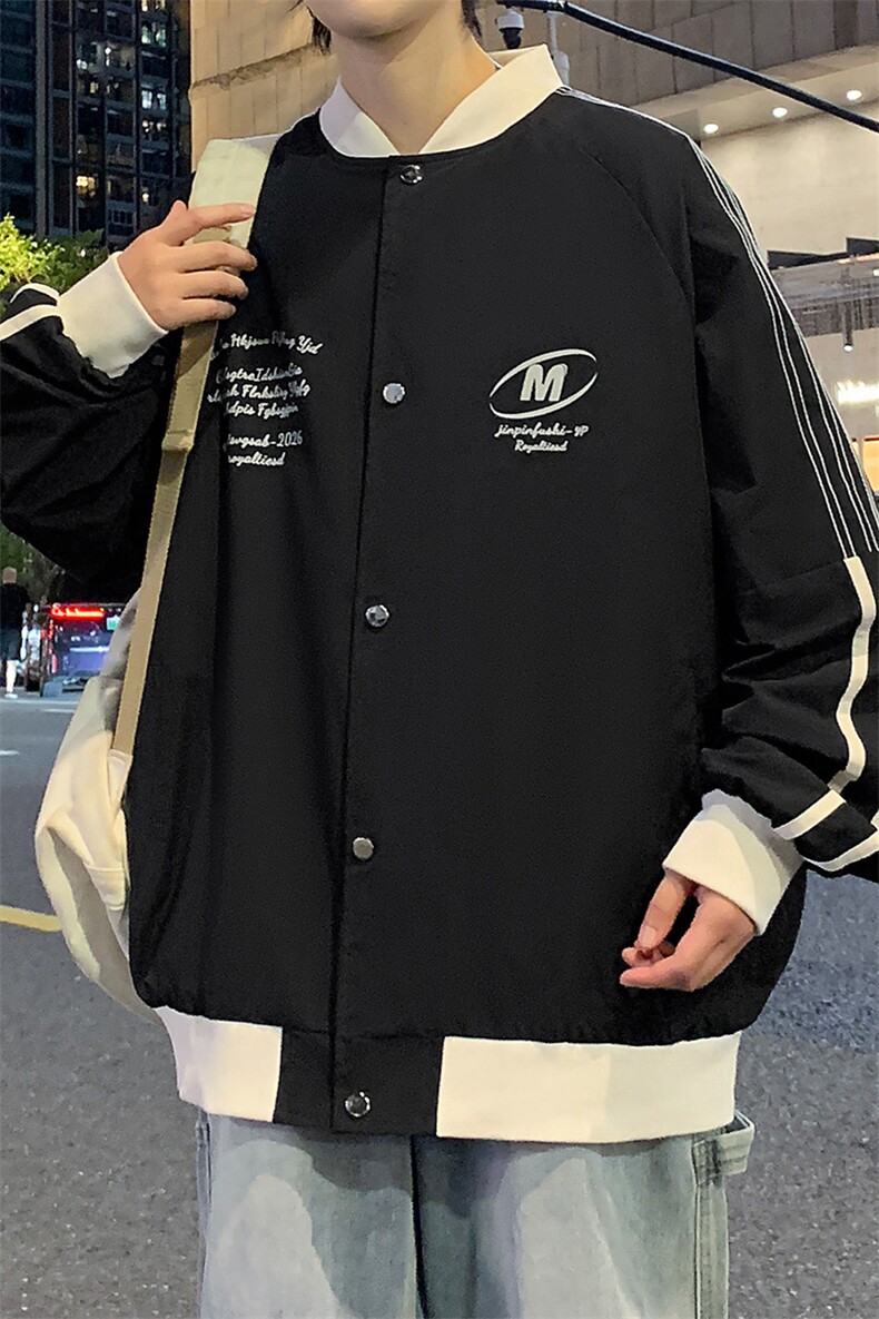 2025新款青年立领棒球服卫衣休闲数码印花男外套-JK3003-P48,女装短外套,星座1105-2
