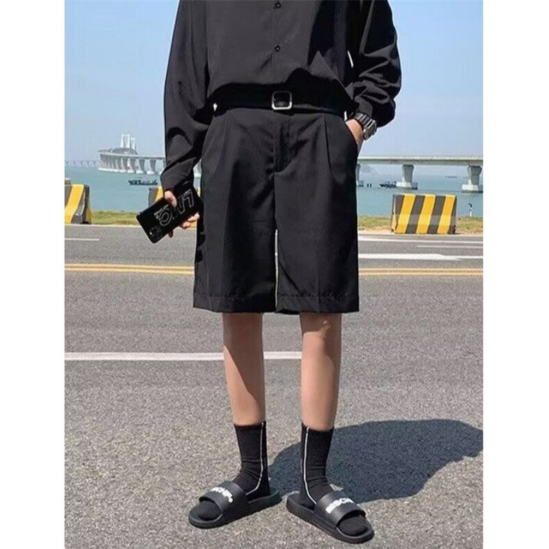 短裤男生夏季外穿七分西装裤子工装休闲五分套装宽松西裤KX03,男装西裤,星座1116A（原606A-3）
