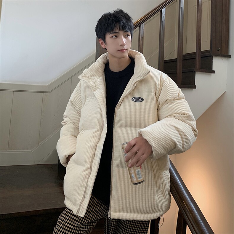 2024精品玉米粒羽绒棉服港风中性平铺男潮牌流行A170-M823-TP85,男装棉衣,电商A170