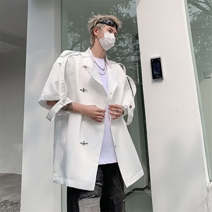 新款时尚外套液体反光面料飞机扣 BX10 P80图片