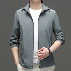 CSFA88125钱塘2020-3高品质夏季新款男士时尚连帽防晒外套P105，男装防晒衣，钱塘207-3