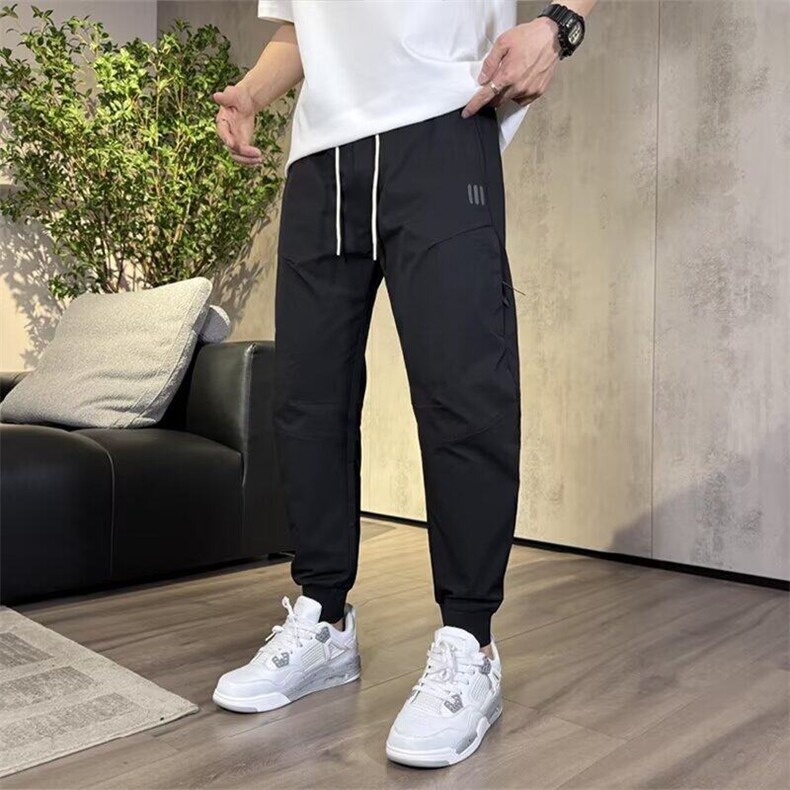 秋季美式休闲痞帅重磅大口袋工装裤男宽松抽绳百搭哈伦束脚裤子潮，男装工装外套，星座218-1（原230）