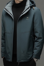 DF22441钱塘2020-2冬季厚款商务休闲连帽中年男士羽绒服P335，男装羽绒服，钱塘207-2