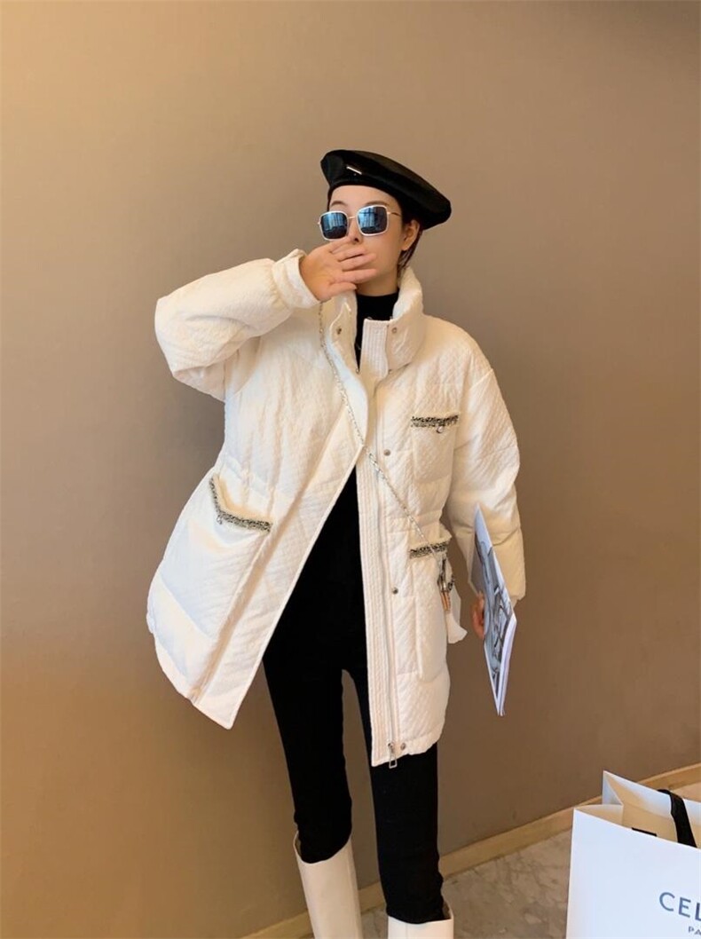 冬季新款：压格羽绒服，女装羽绒服，芳可思