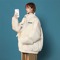 凯旋白鸭绒中性冬季新款设计感抽绳立领羽绒服YR214P195控258，男装羽绒服，A247A