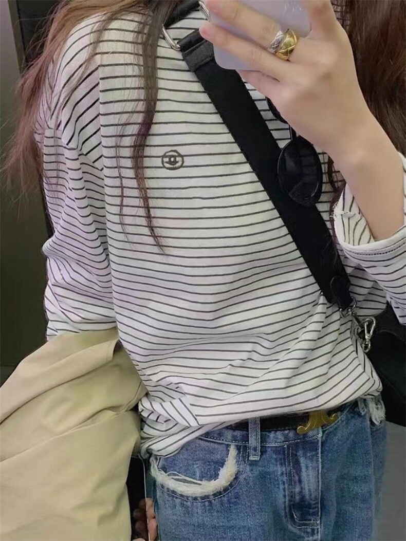 【现货】条纹长袖T，其它，DAP