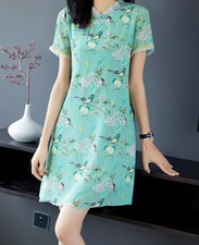 改良旗袍，女装汉服/婚纱/旗袍/礼服，茜茜靓点