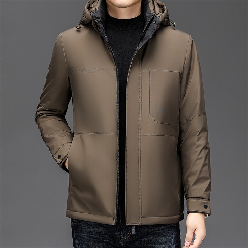NN6316钱塘2020-3时尚休闲简约冬季厚款中年男士羽绒服P195,男装羽绒服,钱塘207-3