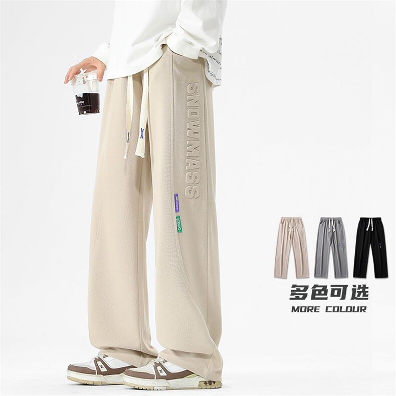 卫裤2025年新款直筒运动休闲裤M-4XL-701-特P30,男装休闲裤,星座417-1（原电商B245）
