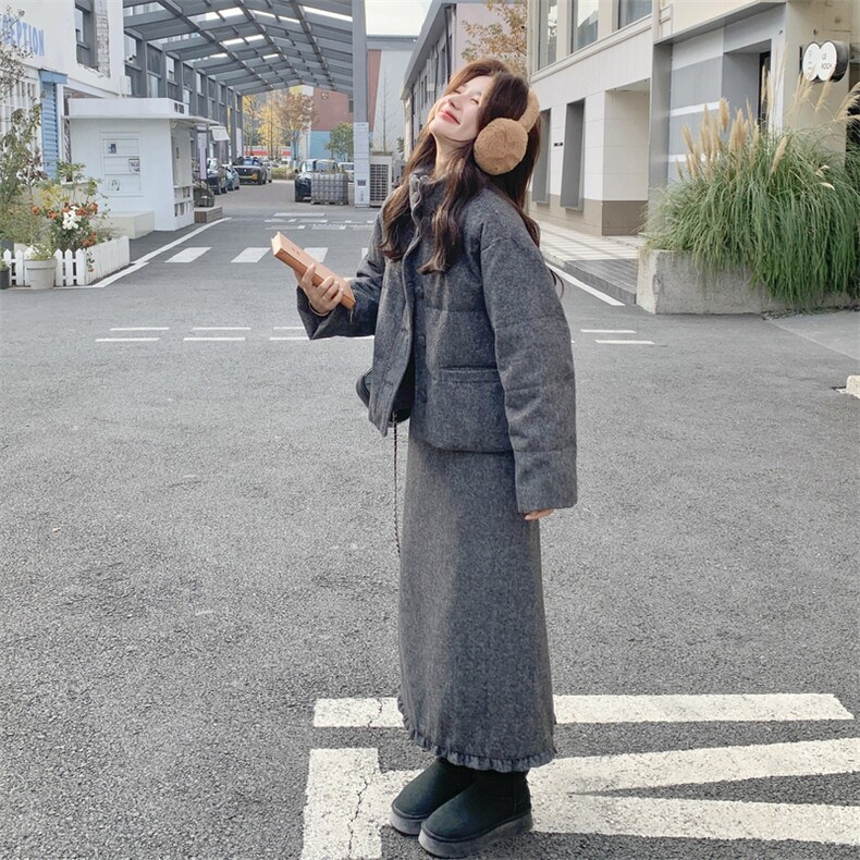 备2C0281227P365K548两件套90羽绒套装,女装羽绒服,2C028