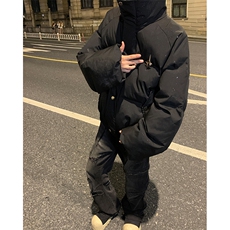 405A美式高街个性金属设计印花满天星棉服MY24912-特批85控158，男装棉衣，星座405A
