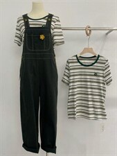 撞色条纹T花花设计超好看，其它，MOIA